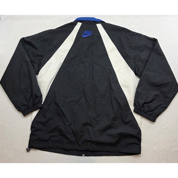 Nike‎ Men's Vintage Black, White, & Blue Full Zip Windbreaker. Size XXL - Picture 3 of 9